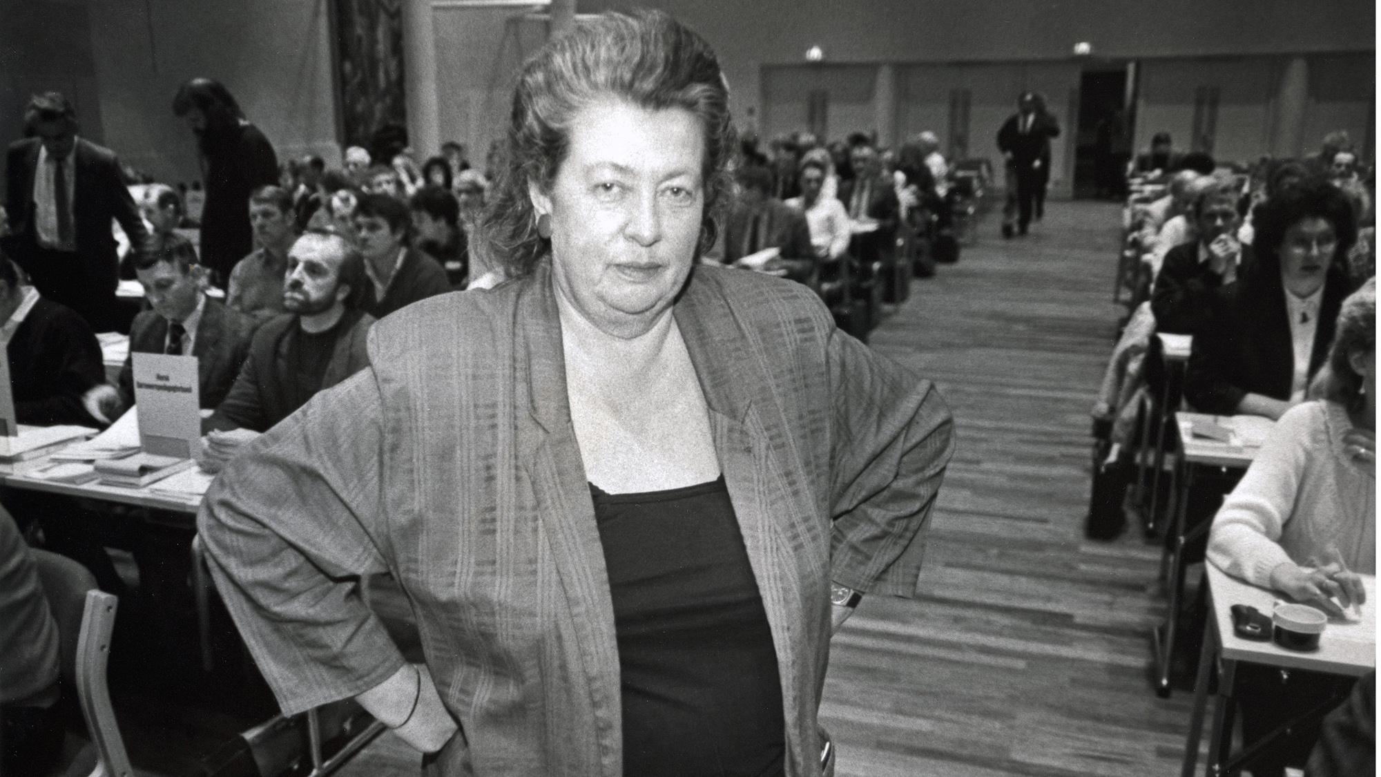 HK-SJEF: Sidsel Bauck (1929–2005) var myndig leder av Handel og Kontor.